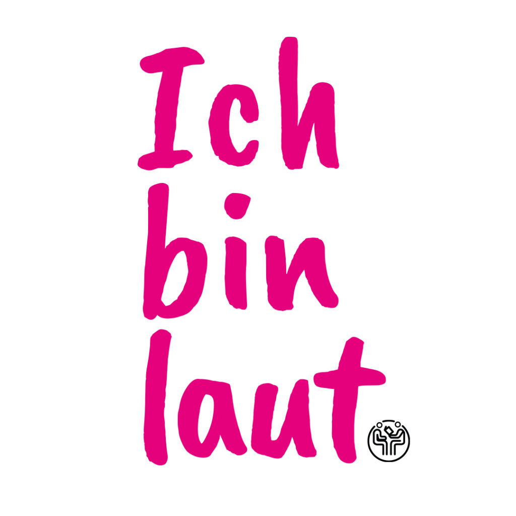 Die Kampagne "Ich bin laut" von Stadtvorlesen.